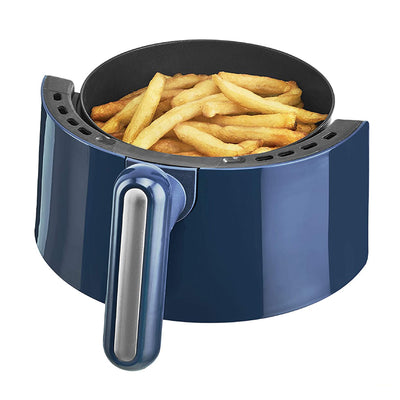 Bella Small Air-Fryer No Oil Deep Cooker Convection Machine, Navy Blue(Open Box)