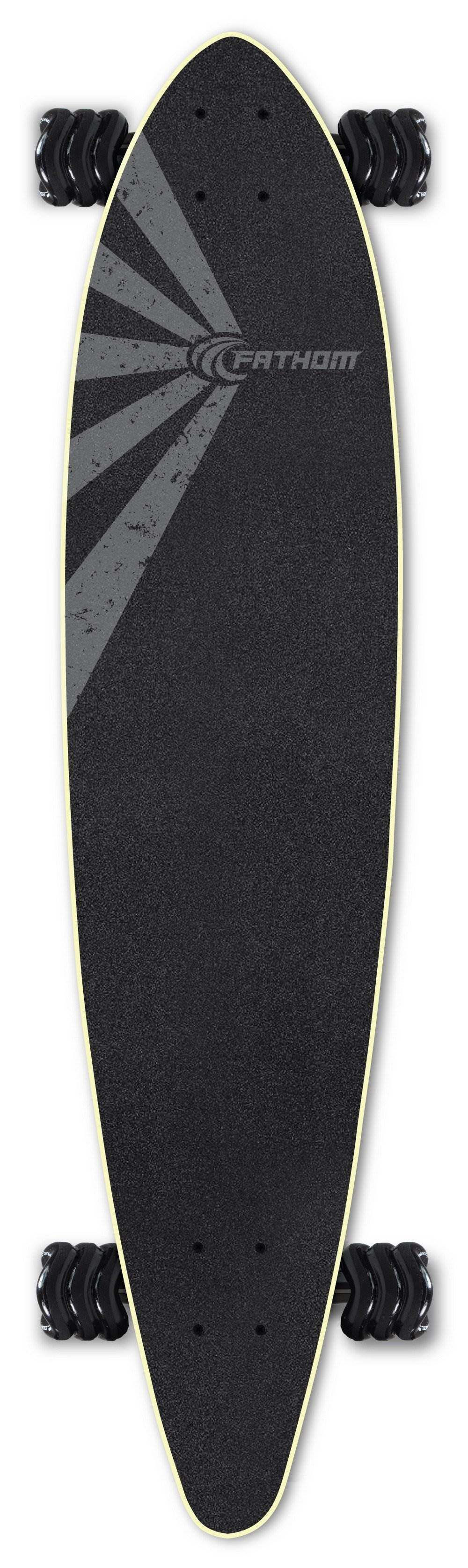 Fathom by Shark Wheel Longboard Complete w/ Shiver by Shark Wheel Abec 7 - VMInnovations