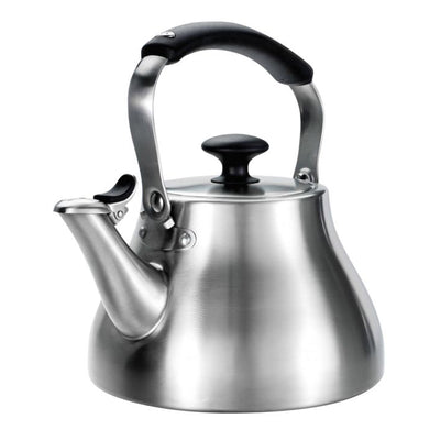 OXO Brew Classic Brushed Stainless Steel Tea Kettle Pot, Silver (Open Box)