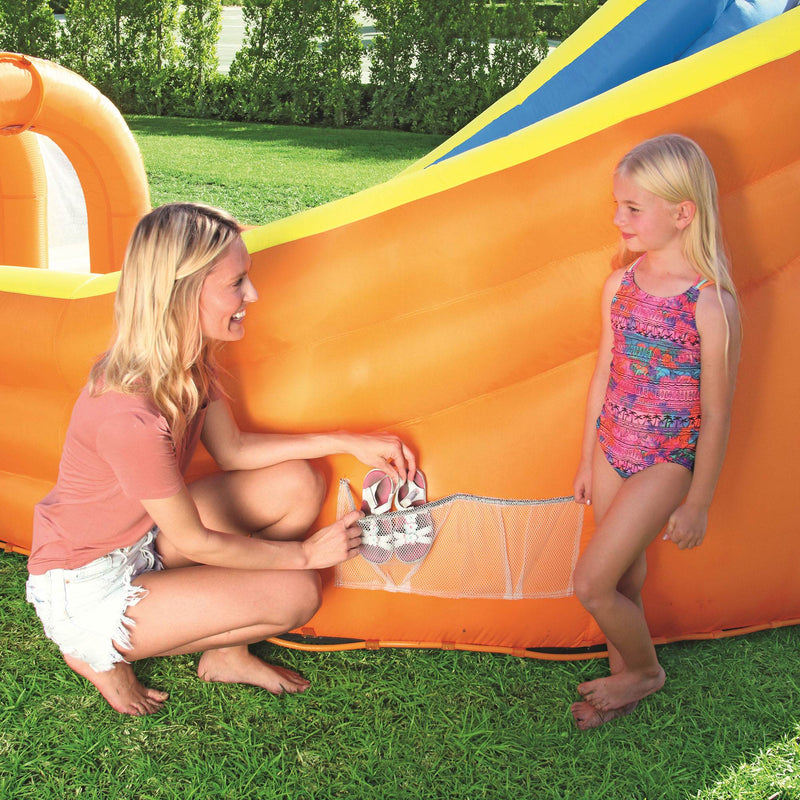 H2OGO! Hurricane Tunnel Blast Kids Outdoor Inflatable Water Park (Open Box)