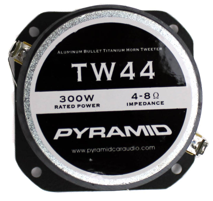 Pyramid 1" 300 Watt Heavy Duty Titanium Dome Bullet Car Super Tweeter (Open Box)