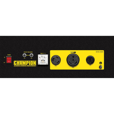 Champion 3500 Watt Gas Powered Generator + Storm Shield Severe Weather Cover
