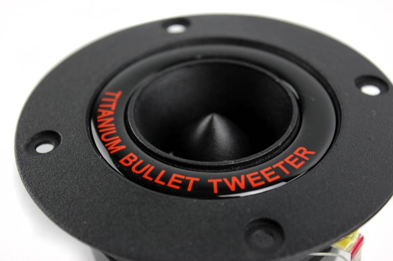 Pyramid TW18BK 3.25" 300W Pro Horn Car Audio Speaker Titanium Tweeter - VMInnovations