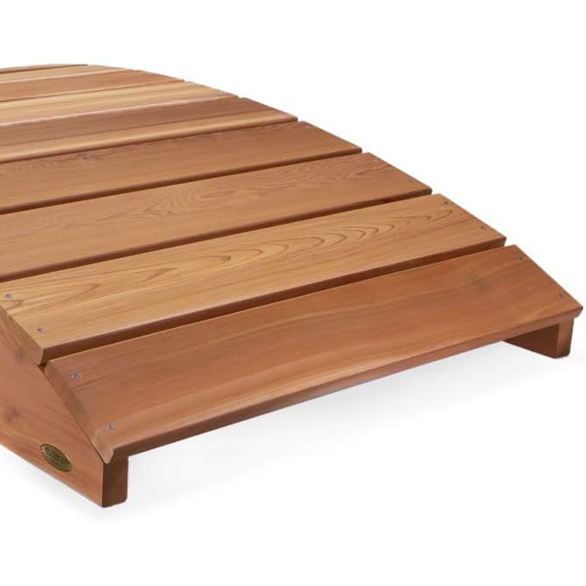 All Things Cedar 6 Foot Bridge, Red Western Cedar, 72 x 36 x 12 Inches(Open Box) - VMInnovations