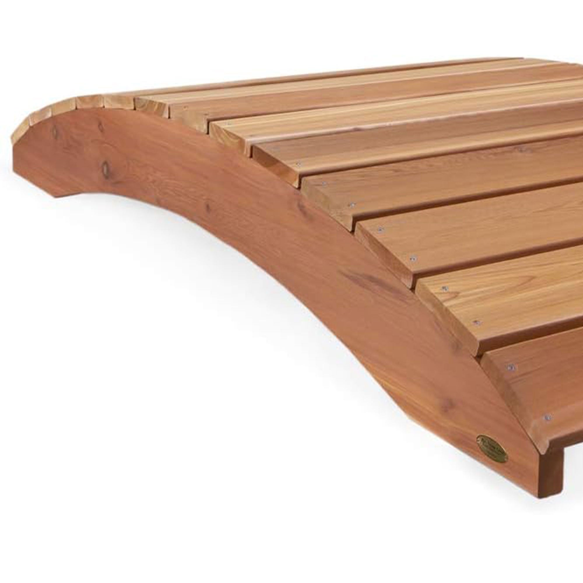 All Things Cedar 6 Foot Bridge, Red Western Cedar, 72 x 36 x 12 Inches(Open Box) - VMInnovations