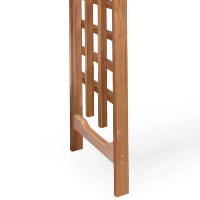 All Things Cedar PA96 Backyard Garden Wooden Archway Pagoda Arbor (Used)