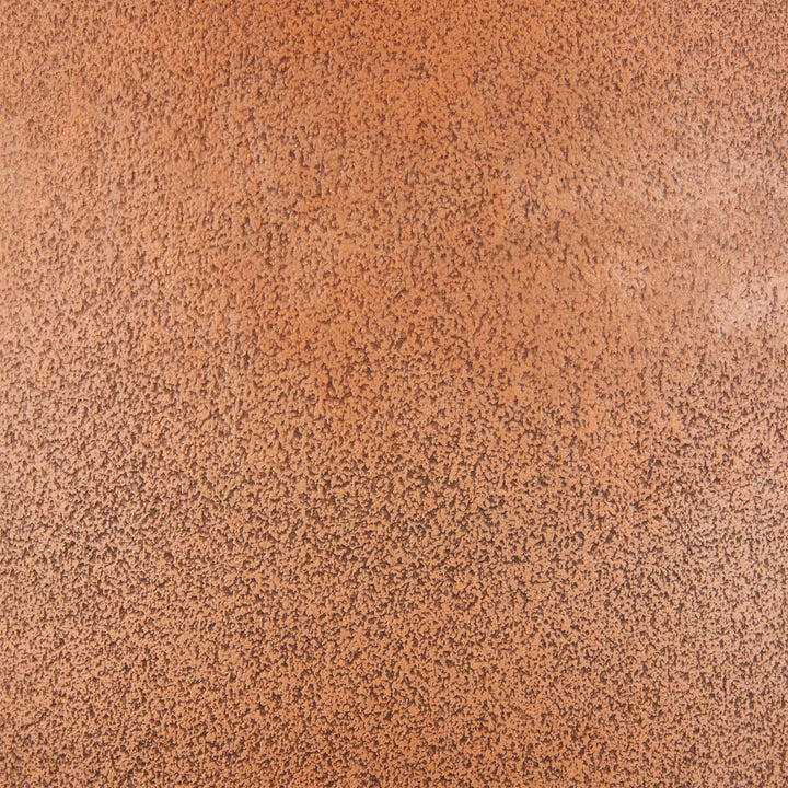 Algreen Acerra Weather Resistant Recycled Composite Vase Planter, Rust (OpenBox) - VMInnovations