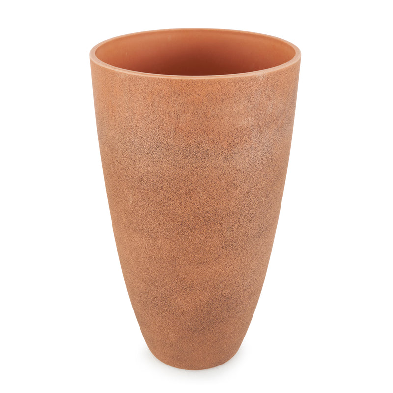 Algreen 43729 Acerra Weatherproof Recycled Composite Vase Planter Pot (2 Pack)