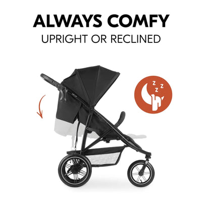 hauck Stroller Rapid 3 Air Reclining Seat, Compact Stroller, Air Tires(Open Box) - VMInnovations