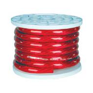 0 GAUGE GA RED Q POWER WIRE CABLE 25 FT FEET NEW