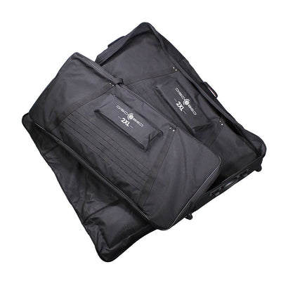 Disc-O-Bed XL Cam-O-Bunk Bunked Double Cot + 2XL Roller Wheel Duffel Bag - VMInnovations