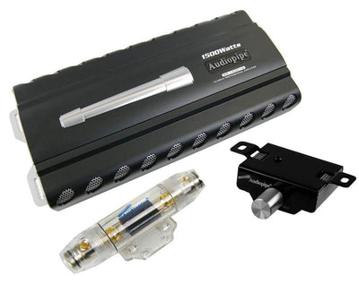 Audiopipe AP-15001D 1500 Watt MONO Class-D Audio Amplifier Amp - Open Box