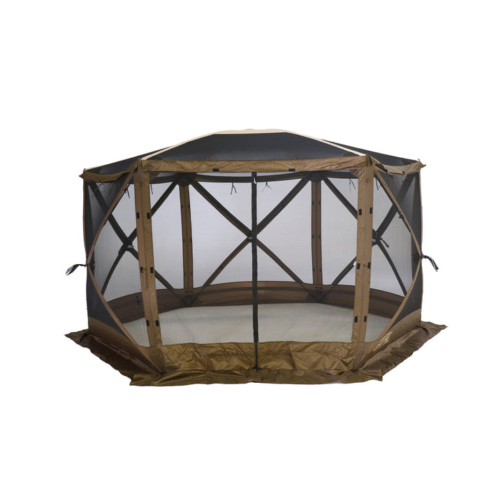 Clam Quick Set Escape Sky Screen Portable Gazebo, Wind and Sun Panel, Rain Fly