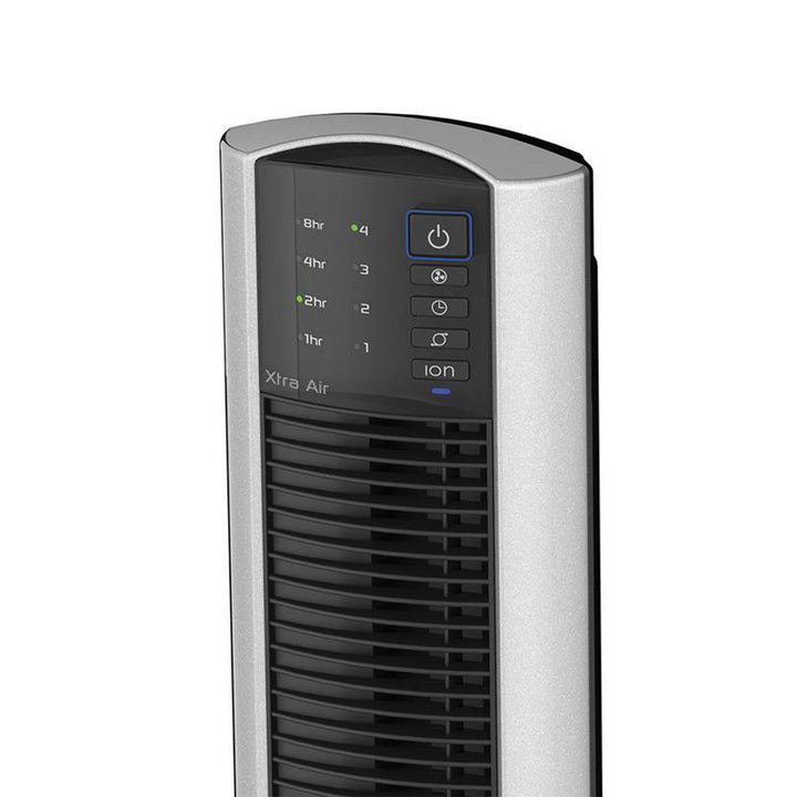 Lasko XtraAir 48 Inch Standing Tower Home Fan Air Ionizer with Remote Control - VMInnovations