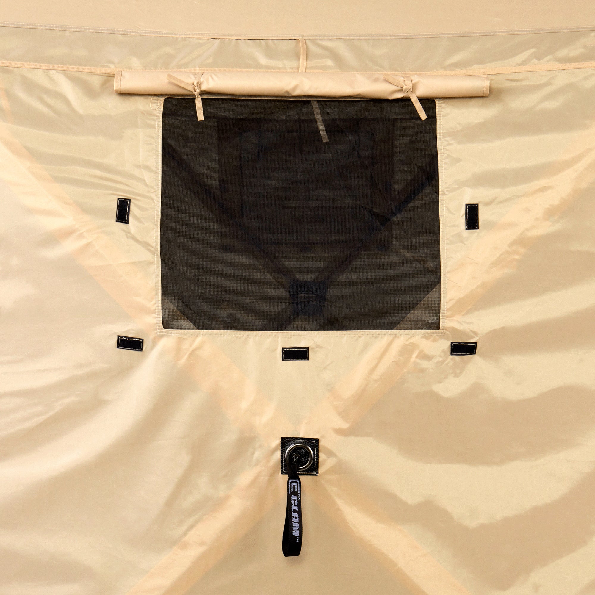 Clam Quick Set Pavilion Portable Canopy + 150 x 150 Inch Floor Tarp Attachment - VMInnovations