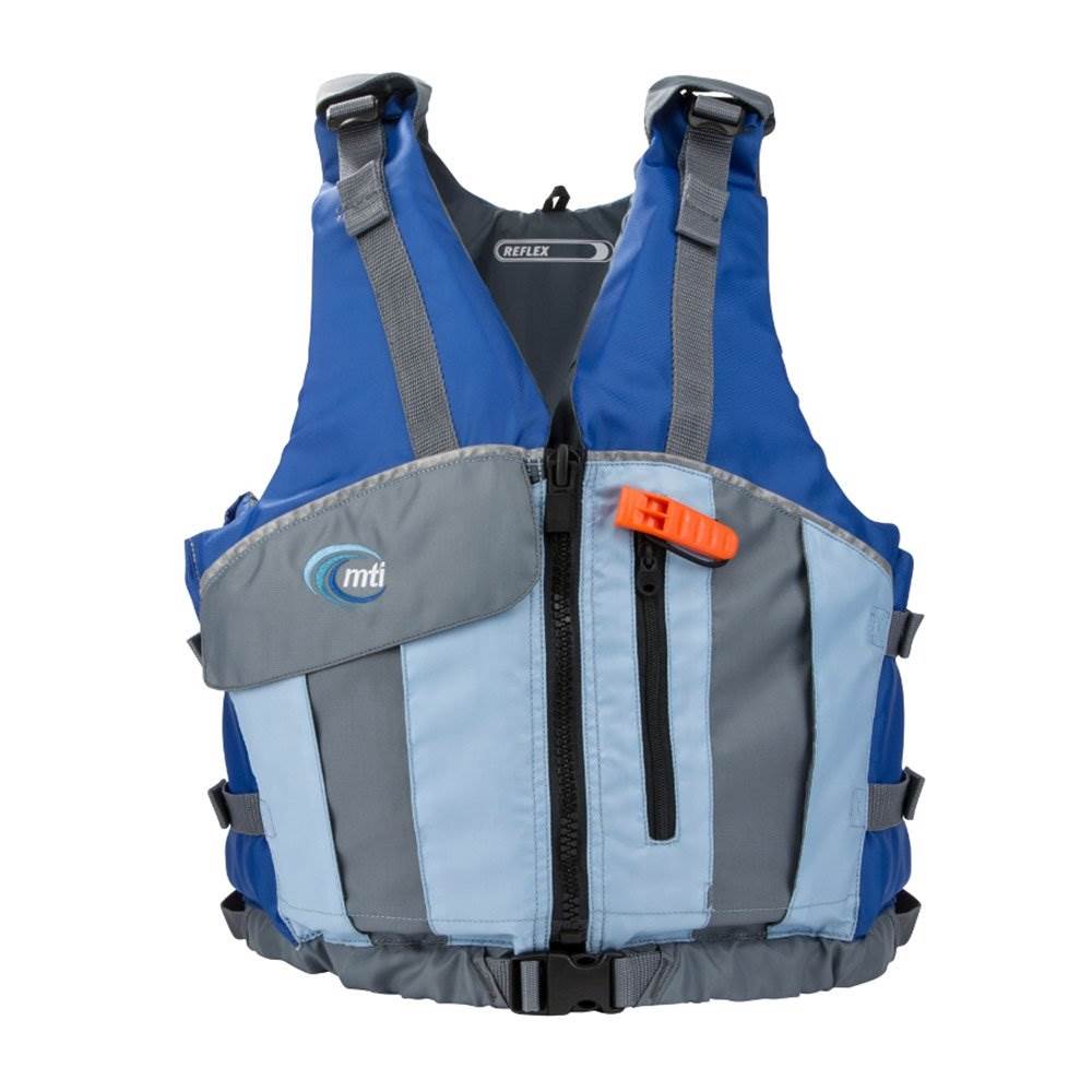 Sea Eagle Pro 3 Person Inflatable Kayak, Paddles, and 2 Reflex Life Jackets, M/L