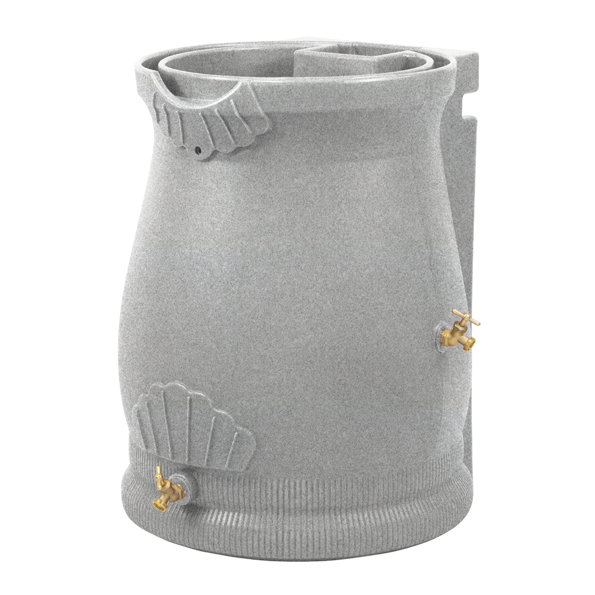 Good Ideas 50 Gallon Rain Saver Wizard Barrel Urn, Light Granite (For Parts) - VMInnovations