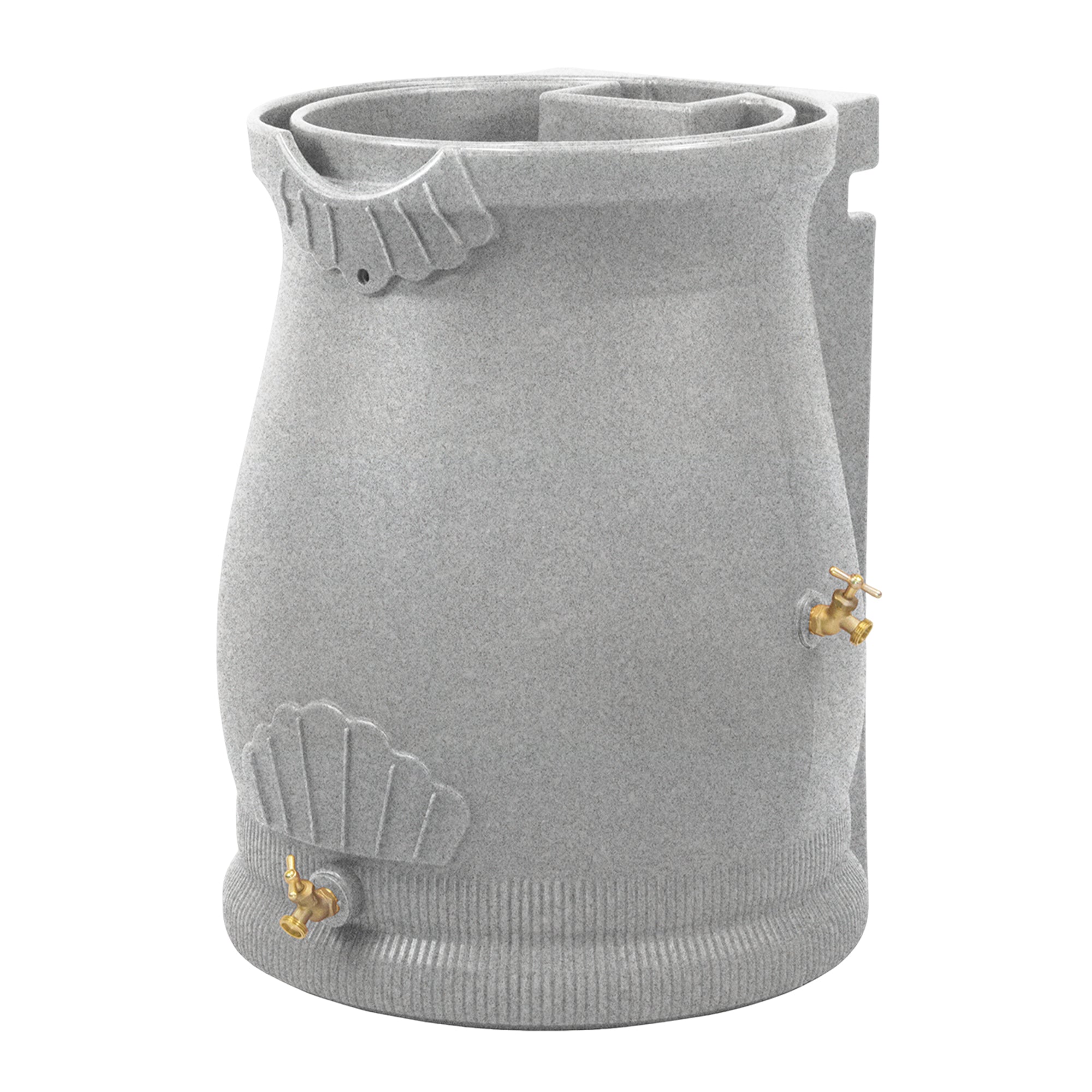 Good Ideas 50 Gallon Rain Saver Wizard Barrel Urn, Light Granite (Open Box)