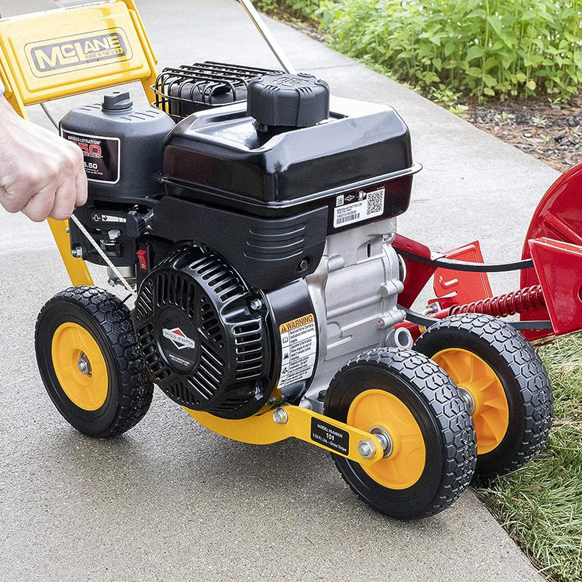 McLane 101-4.75GT-7 9 Inch Gas Walk Behind Lawn Edger, 5.50 Gross Torque Engine