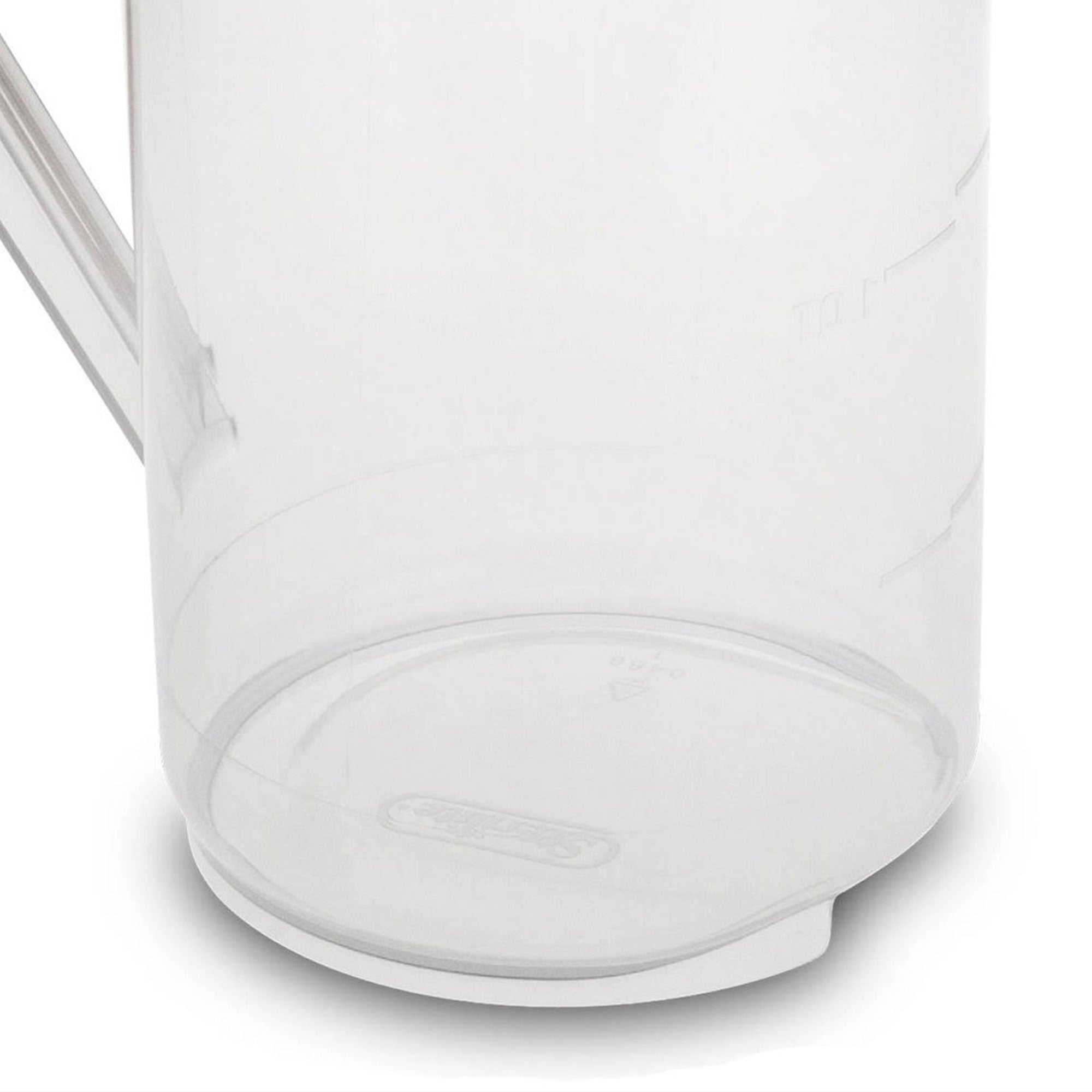 Sterilite 2 Qt Clear Plastic Drink Pitcher with Leak Proof Lid, Blue (18 Pack)
