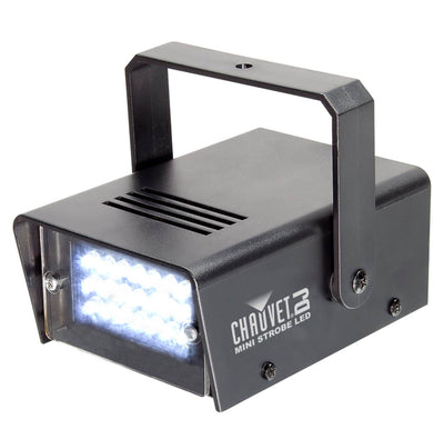 Chauvet DJ Hurricane Smoke Fog Machine w/ Wired Remote plus Mini Strobe Light