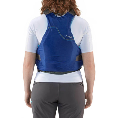 NRS Adult Women's Siren PFD Foam Life Jacket Vest, Teal, Size L/XL (Open Box)