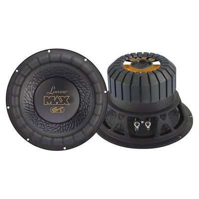 Lanzar MAX12D 12" 1000W Car Audio Subwoofer Power Sub Woofer DVC 4 Ohm (4 Pack)