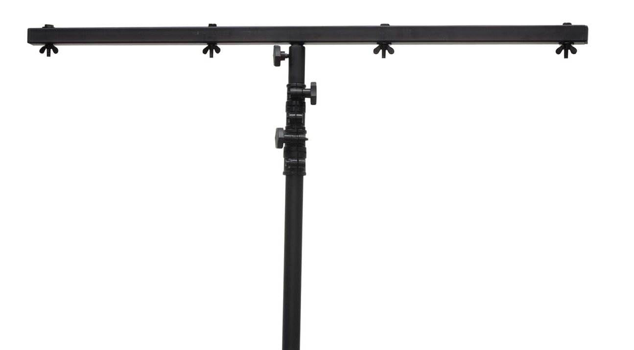 ADJ H2O IR LED Water Flowing Light Effect, 9 Ft T-bar Tripod, and Fog Machine