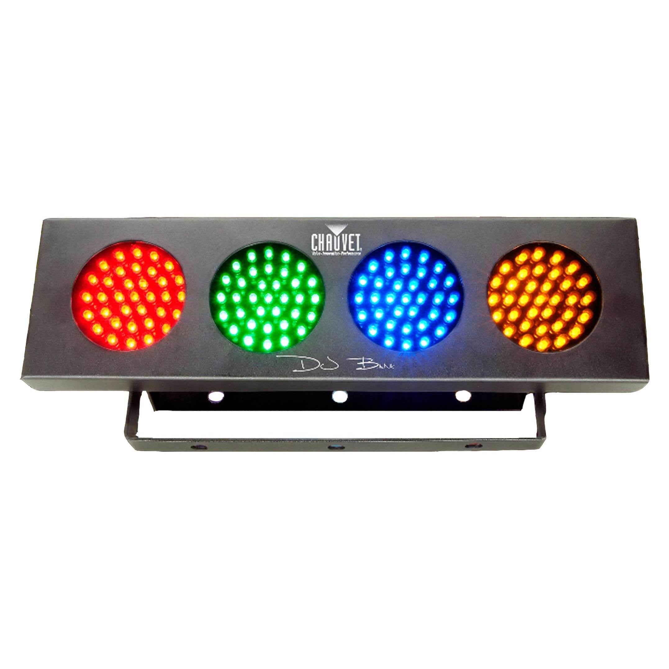 Chauvet DJ Derby X DMX-512 LED Strobe Lighting | LED Wash Effect Lights (2 pack) - VMInnovations
