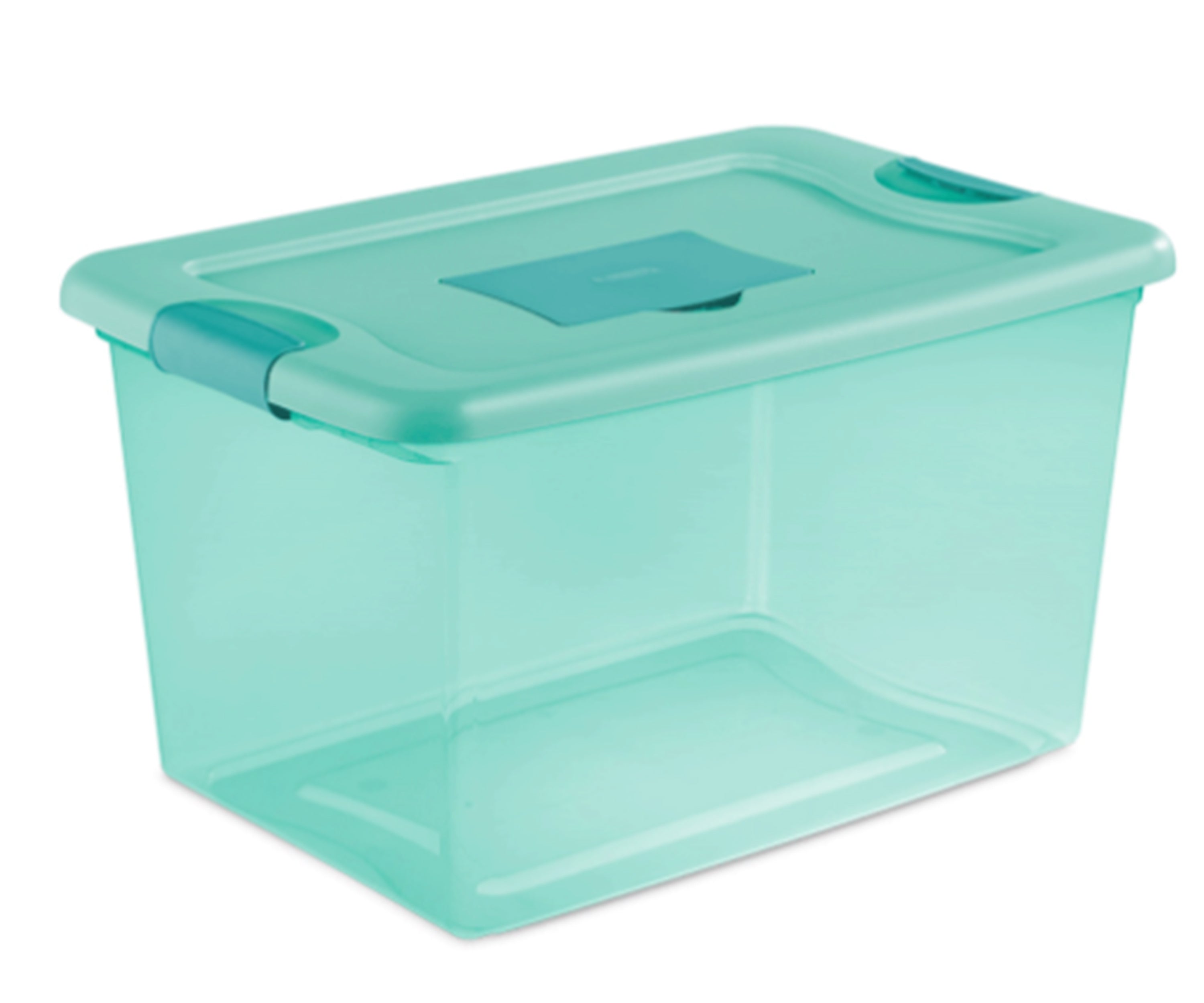 Sterilite 64 Quart Fresh Scent Stackable Plastic Storage Box Container (6 Pack)