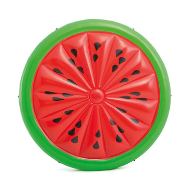 Intex  72-Inch Watermelon Island Raft | Intex 120V Quick Fill AC Air Pump - VMInnovations