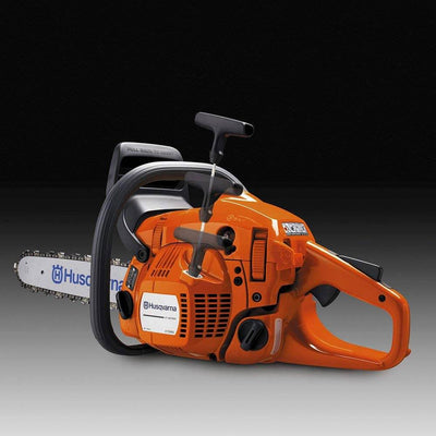Husqvarna 445E 16-Inch Gas Powered Chainsaw and 440 Toy Kids Chainsaw, Orange - VMInnovations