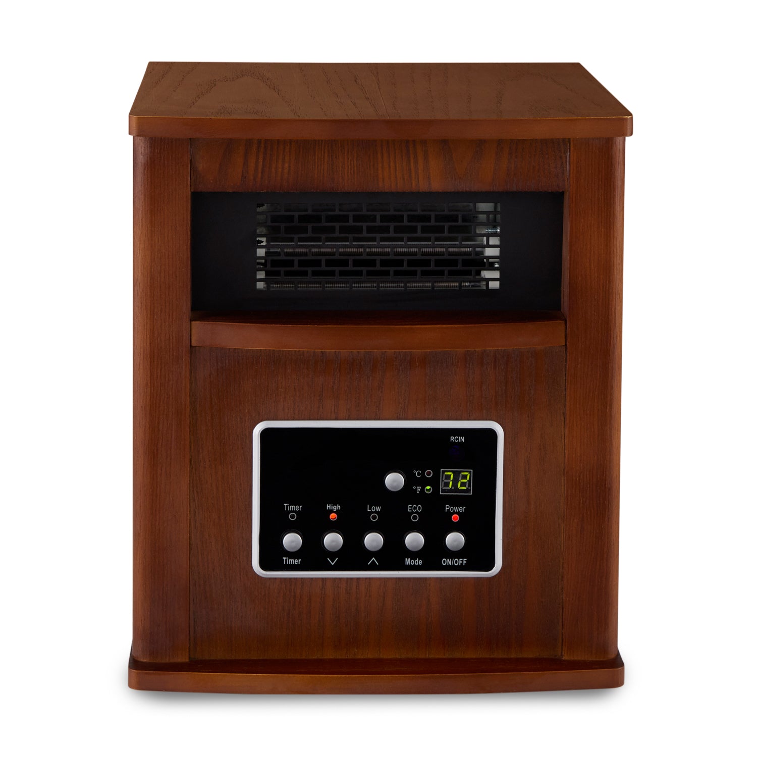 Limina Electric 1500W Infrared Quartz Cabinet Space Heater, Dark Walnut (Used)