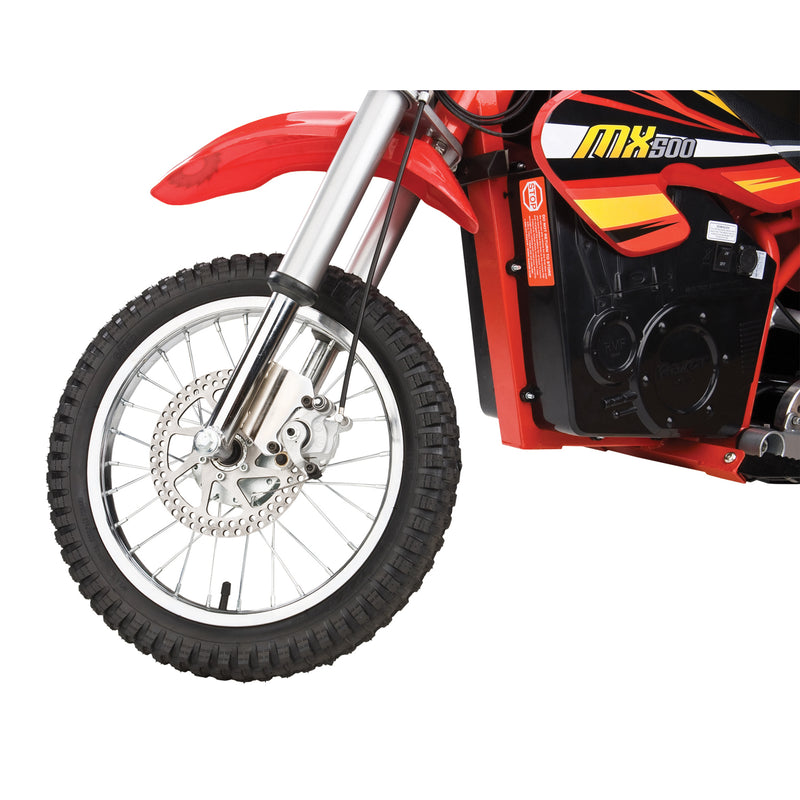 Razor MX500 Red Dirt High-Torque Electric Motorcycle Dirt Bike for Adult (Used)