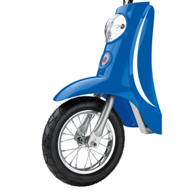 Razor Pocket Mod Miniature Euro 24V Electric Retro Scooter 2-Pack, Blue & Pink