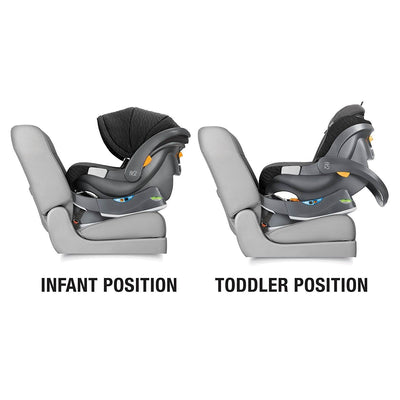 Chicco Infant/Toddler Car Seat Safety System Base & Rear Facing Car Seat w/ Base