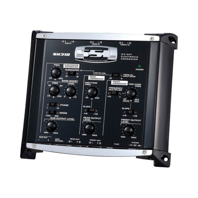 SOUNDSTORM SX310 2/3 Way Electronic Crossover Car Crossover Bass Audio+Remote