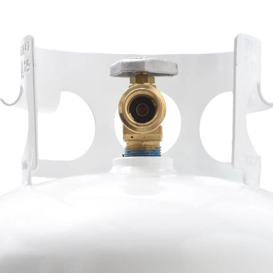 Flame King Ready to Fill Empty LP Propane Gas Cylinder Tank, 20 Pound (Open Box) - VMInnovations