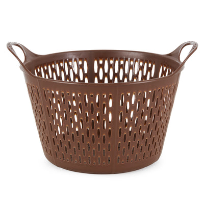 Tuff Stuff Products FSC4-BR 3.75 Gallon Flex Sieve Colander with Handles, Brown