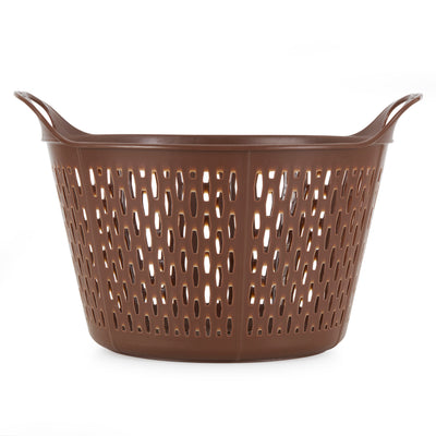 Tuff Stuff Products FSC4-BR 3.75 Gallon Flex Sieve Colander with Handles, Brown