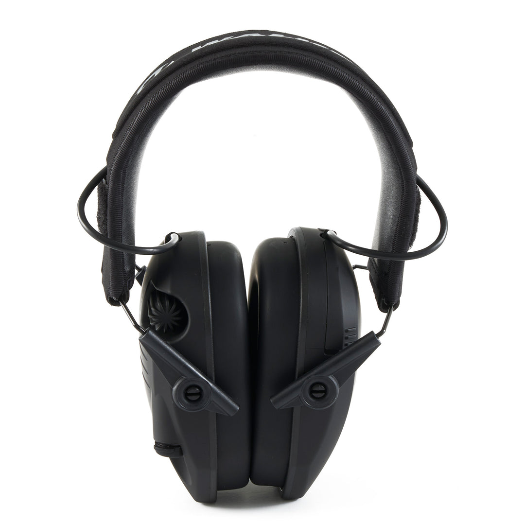 Walker's Razor Slim Folding Electronic Shooting Ear Muffs, Punisher (Open Box) - VMInnovations