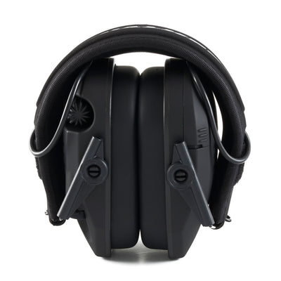 Walker's Razor Slim Folding Electronic Shooting Ear Muffs, Punisher (Open Box) - VMInnovations