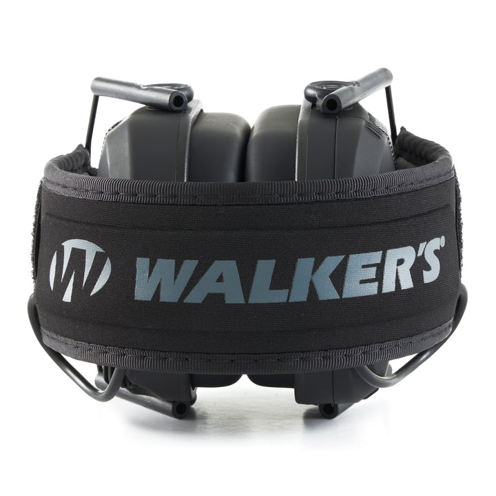 Walker's Razor Slim Folding Electronic Shooting Ear Muffs, Punisher (Open Box) - VMInnovations