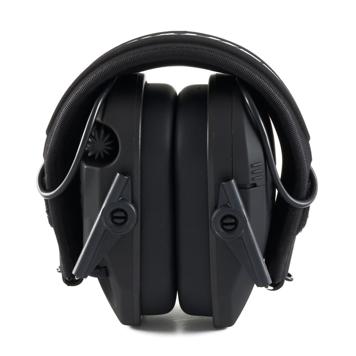 Walkers Razor Slim Shooter Hearing Protection Ear Muffs, Punisher Black (3 Pack)