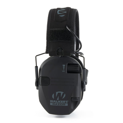 Walkers Razor Slim Shooter Hearing Protection Ear Muffs, Punisher Black (3 Pack) - VMInnovations