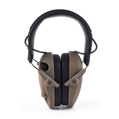 Walkers Razor Slim Protection Electronic Shooting Ear Muffs, Dark Earth (3 Pack) - VMInnovations