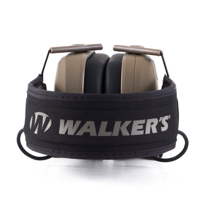 Walkers Razor Slim Protection Electronic Shooting Ear Muffs, Dark Earth (3 Pack) - VMInnovations