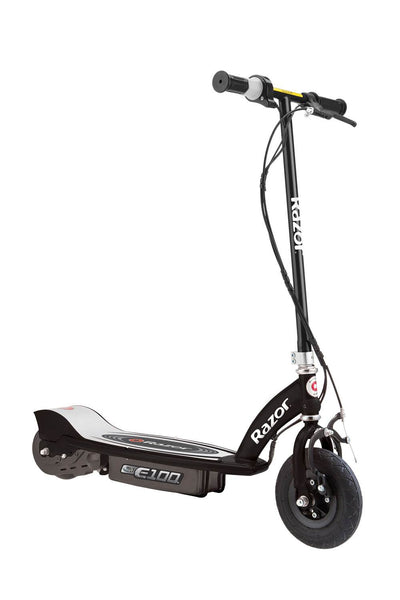 Razor E100 Electric Rechargeable Kids Ride On Scooter & Razor V17 Youth Helmet