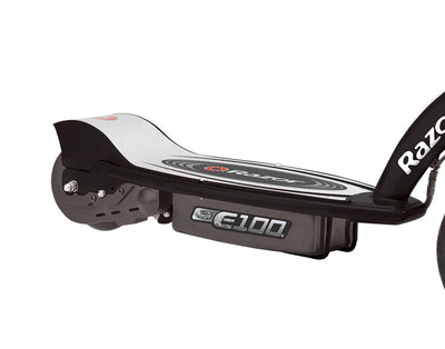 Razor E100 Electric Rechargeable Kids Ride On Scooter & Razor V17 Youth Helmet