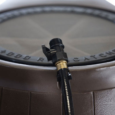 FCMP Outdoor 45-Gallon BPA Free Home Rain Water Catcher Barrel, Brown(For Parts) - VMInnovations